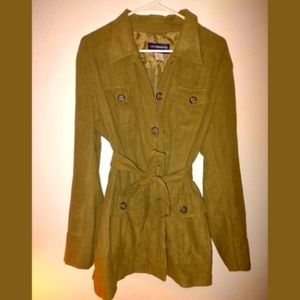 Liz Claiborne Olive Drab Dress Jacket